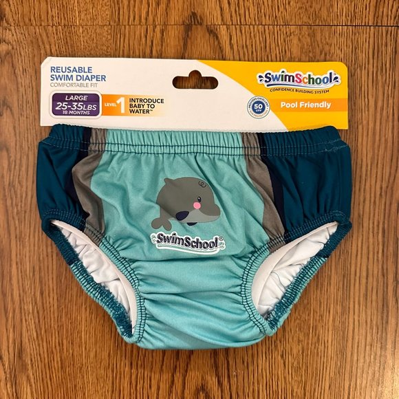 Swim School Reusable Swim Diaper 18 Months - Picture 7 of 7